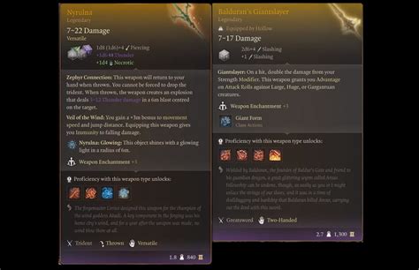 Legendary Items .